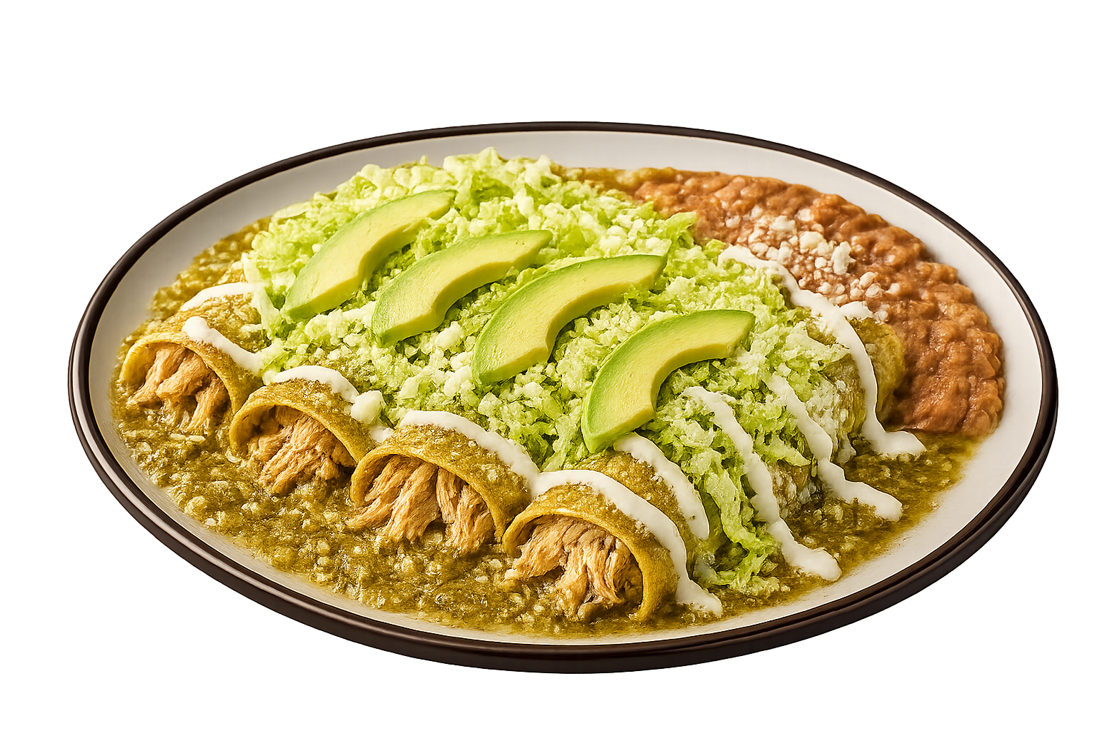Enchiladas Verdes